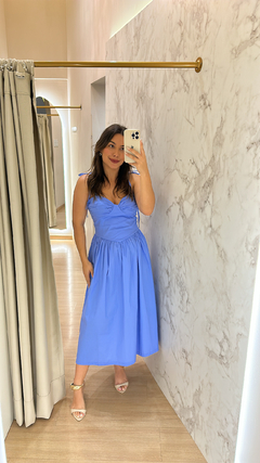 VESTIDO MAITÊ MIDI - Moderna Bonita