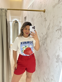 SHORT ALFAIATARIA TIFFANY