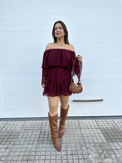 MACAQUINHO BRUNA BABADO - loja online