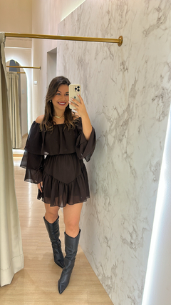 MACAQUINHO BRUNA BABADO - loja online