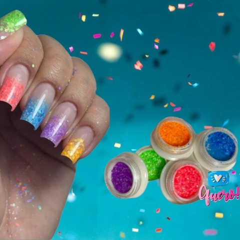 Kit Glitter D&Z com 6 unidades