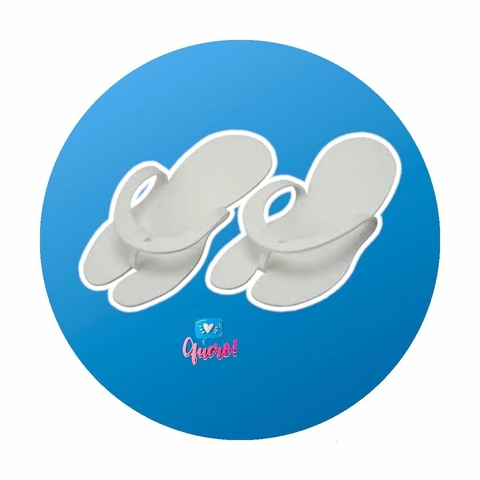 Chinelo Descartável - 10 unidades - Ntflex