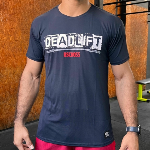 Camiseta Masculina Básica DeadLift Bs Preto na internet
