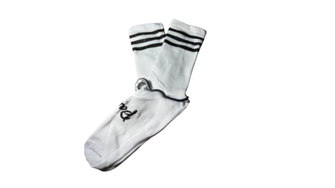 PAVE MEDIAS BLANCAS RAYADAS - comprar online