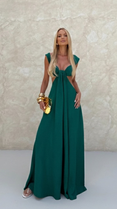 Macação Keila em Viscose Busto com Aro | Salgunamu - comprar online