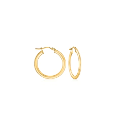 Argollas Bombe en Oro Italiano 18 Kilates - comprar online