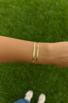 Pulsera Euphoria Plata 925 Dorada - Il Gioiello