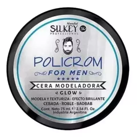 Silkey Policrom Cera Modeladora Glow 75ml