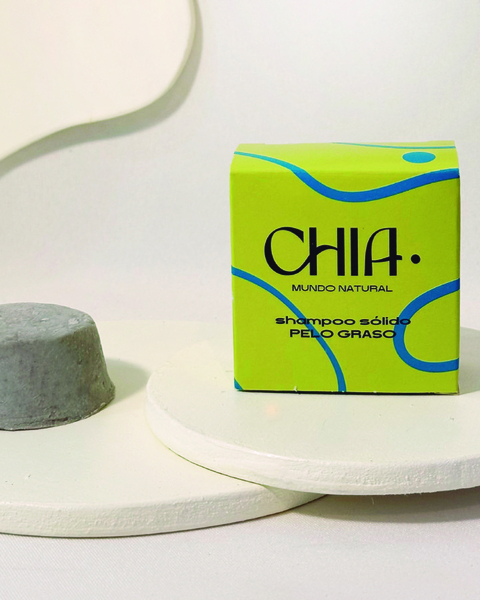 Shampoo Sólido Cabello Graso- CHIA