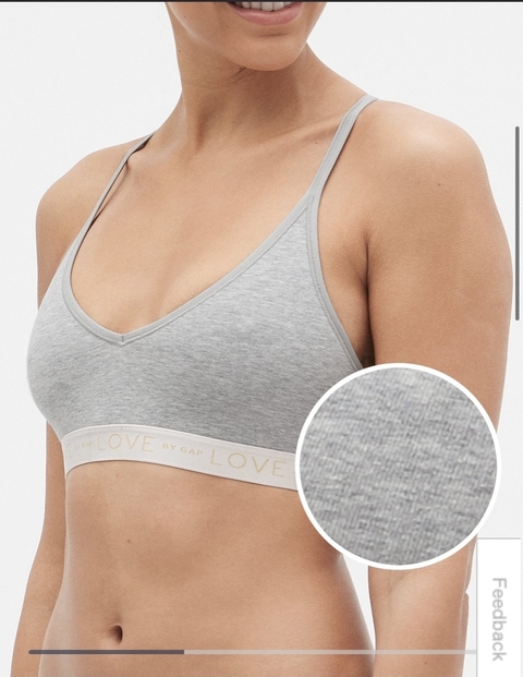 Corpiño Gap Gris (art.272)