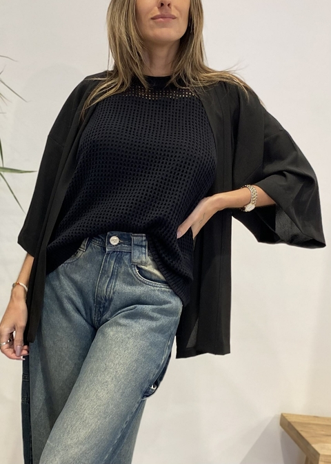 Kimono Gasa Crepe Corto (2510046)