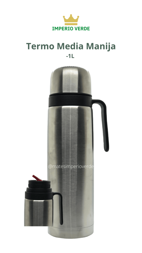 Termo media manija, con tapon cebador