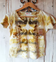 REMERA en jersey puro algodón PIMA con IMPRESIÓN BOTÁNICA en internet