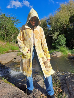 MONTGOMERY Maxi en tejido de telar con hilo 100% algodón - comprar online