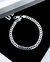 PULSEIRA MASCULINA ELO GRUMET PRATA 925