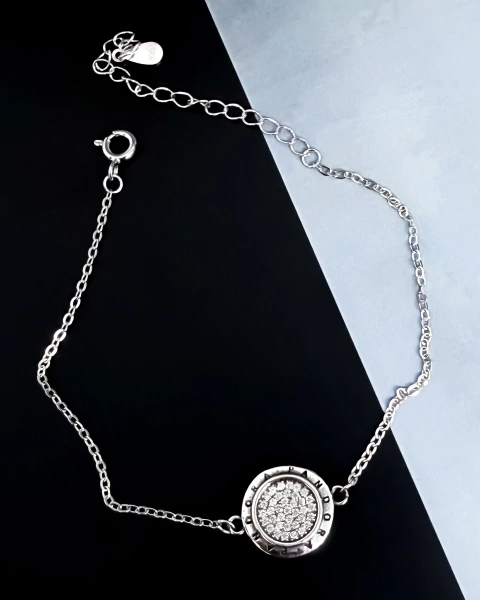 PULSEIRA INSPIRAÇÃO CÍRCULO PRATA 925