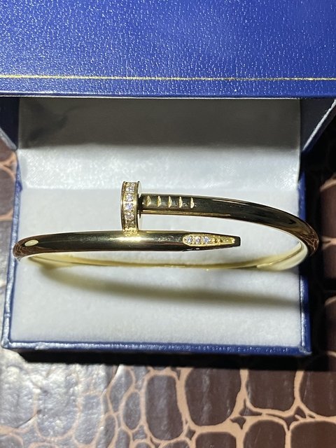 Pulsera Clavo con strassD