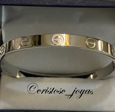 Pulsera Plateada Simple - comprar online