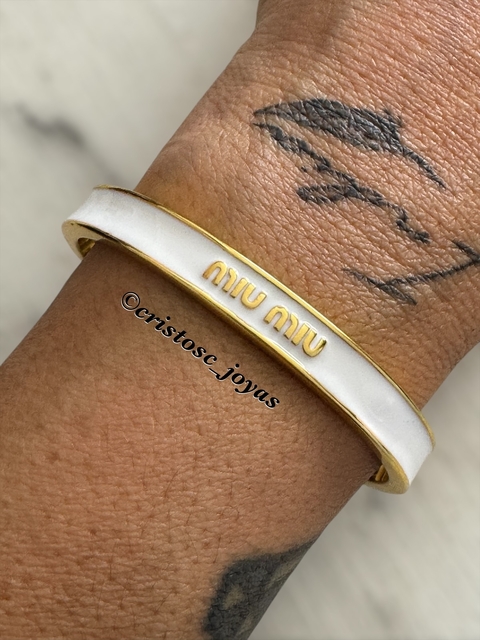 Pulsera Mau white