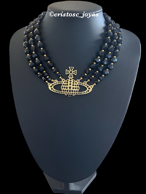 Gargantilla Vivie Black