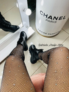 Meia de strass