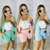 Conjunto camisa e shorts duna