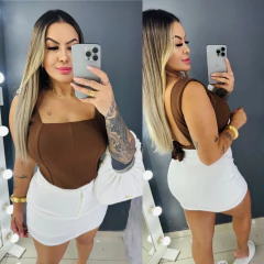 Cropped alfaiataria barbatana - loja online