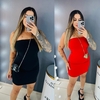 Vestido tomara que caia suplex