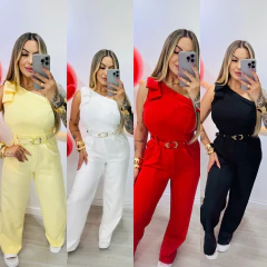 Macacão Cinto Laço - comprar online