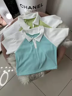 Cropped bicolor - comprar online