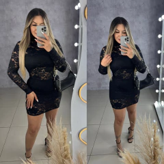 Vestido rendado - comprar online