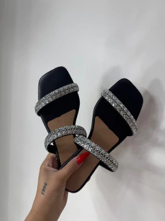 Rasteirinha Napa Brilhosa - comprar online