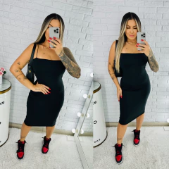 Vestido mídi alcinha - comprar online
