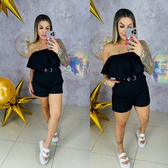macaquinho babado