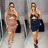 vestido Argolas curto - comprar online