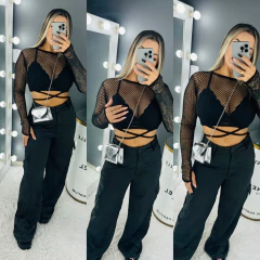 Calça cargo acetinada na internet