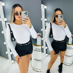 Imagem do Body manga longa poliamida