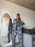 Pijama kimono cebra fondo degrade - Praga Bikinis