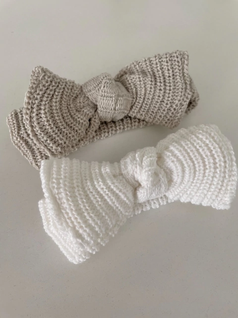 Moño tejido - comprar online