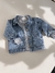 Campera de jean con chaleco - comprar online