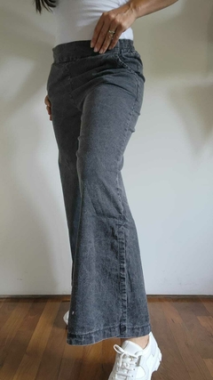 MAXI PALAZO JAPON Denim Negro - tienda online