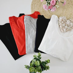 REMERA BIANCA M/L ALGODON Y LYCRA - comprar online