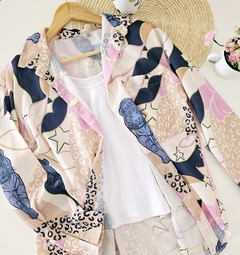 CAMISA LINO ESTAMPADA en internet