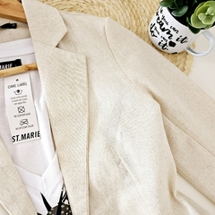 BLAZER MADRID LINO- - Mos Indumentaria