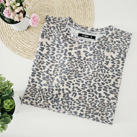 BUZO WAFFLE PRINT ST MARIE