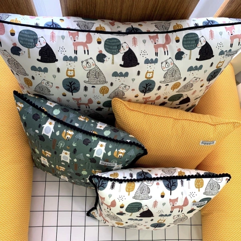 Almofada Cabeceira Bosque Encantado