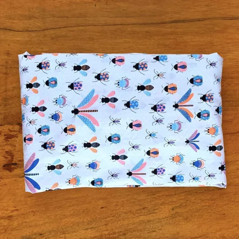 Lençol com Elástico Insetos