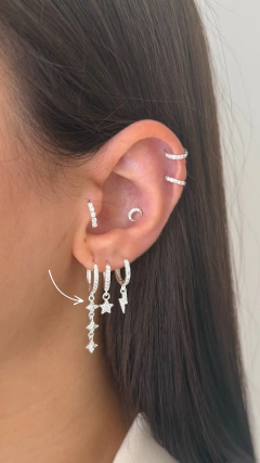 Argollas Floricienta | Plata 925 - comprar online