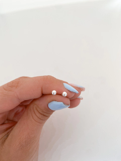 Abridores Bolitas 3MM | Plata 925