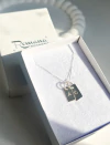 Set 2 Iniciales con Cadena Veneciana | Plata 925 | Leer Descipción - comprar online